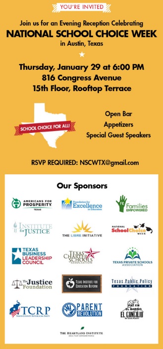 AFP Texas National School Choice Week Reception